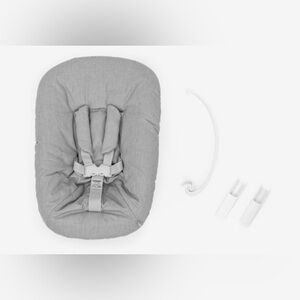Stokke Tripp Trapp Newborn Set - Grey - EUC